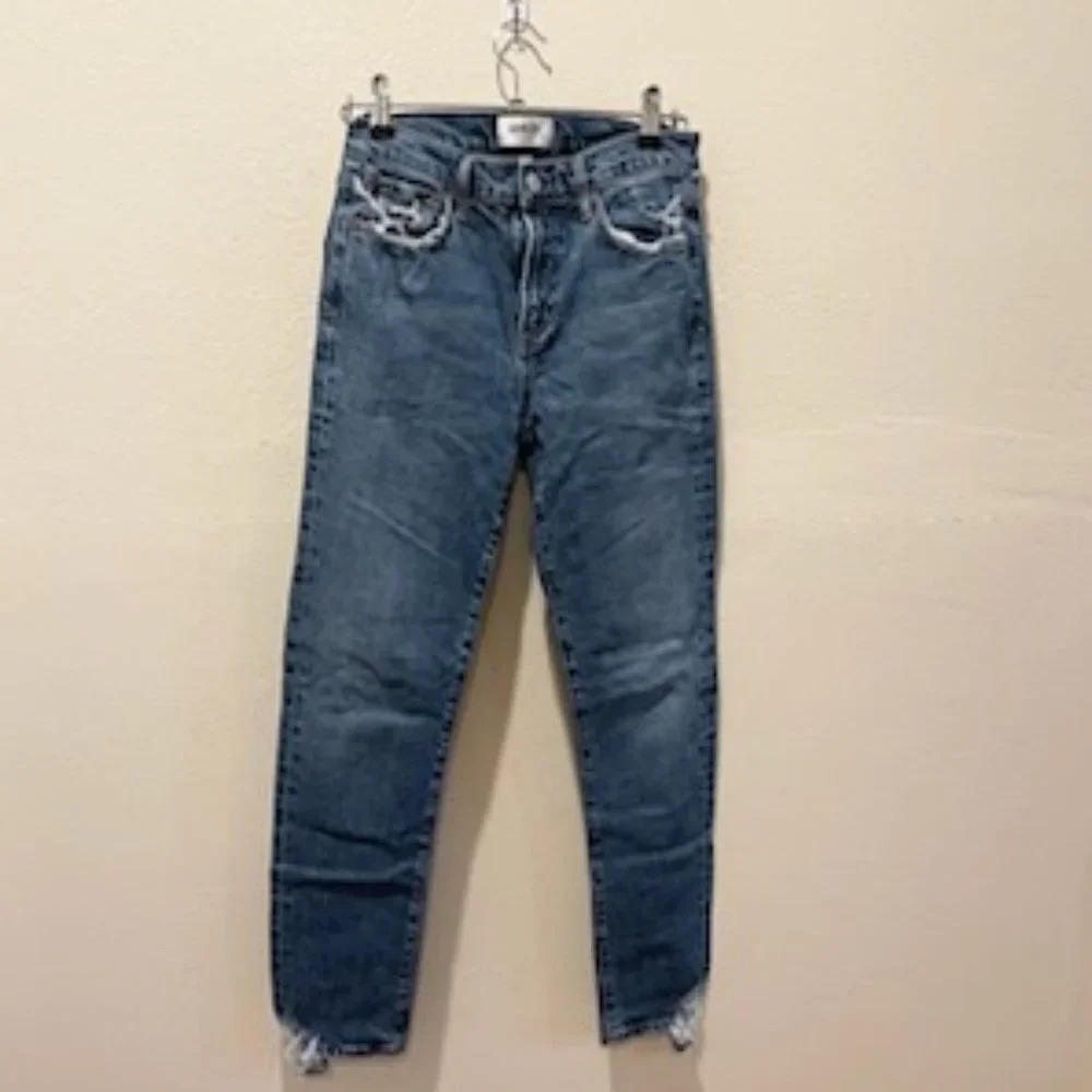 AGOLDE TONI straight ankle jeans style a133f-3002. size: 25